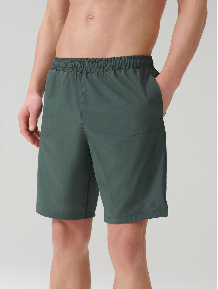 Next - Heren - Active Gym sportsshort 9 inch - Groen