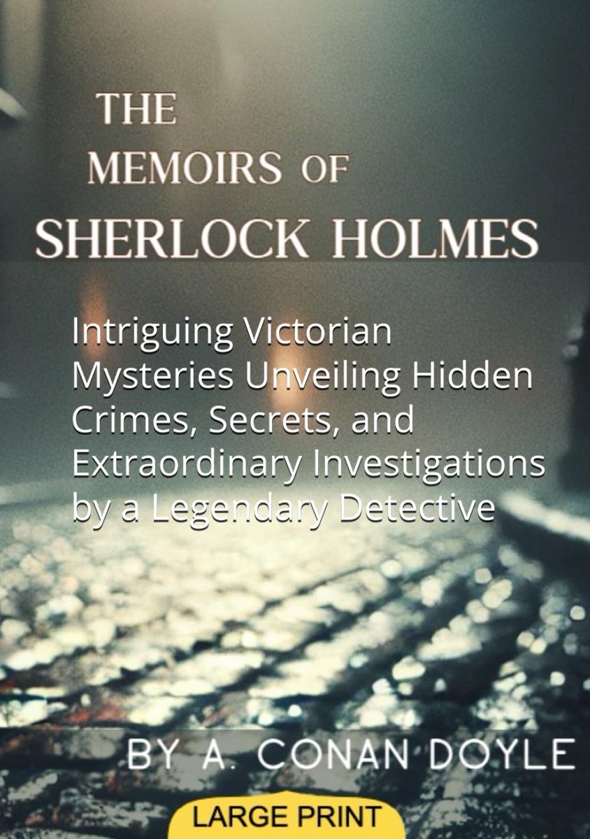 Sherlock Holmes Verhalen - Detectieve Mysterie - Leesplezier Ontspanning - Groot Lettertype - 17.8 x 2.4 x 25.4 cm