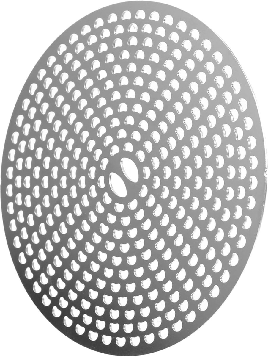 Afvoerfilter Roestvrij Staal - Verstoppingszeef Douche - Keuken Badkamer - Anti-verstopping Ontwerp - 4.3 Inch Diameter - Zilverkleurig