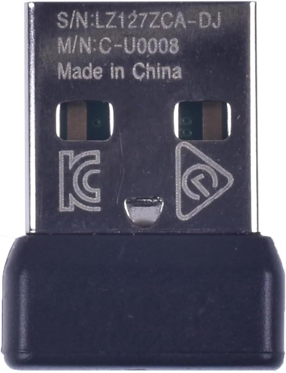 USB Dongle Adapter - Muis Ontvanger - Draadloze Muis - Directe Vervanging - Zwart
