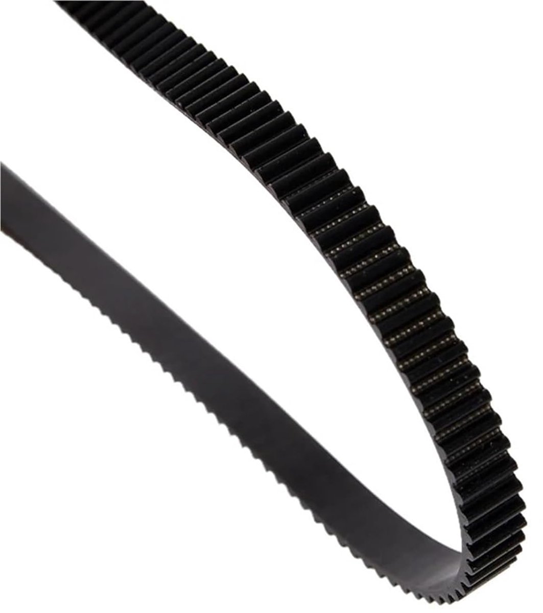 Aandrijfriem Broodbakmachine - Transportband Keukenapparaat - Vervangen Versleten Riem - Duurzaam Rubber Materiaal - 537 Mm 179 Tanden - Zwart