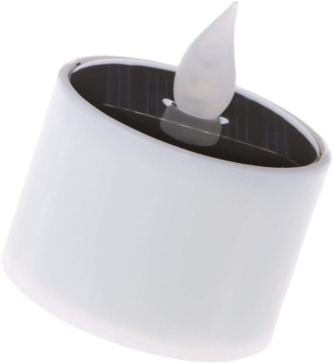Solar Kaarslamp - Zonne Flameless Kaars - Tuin Decoratie - Automatische Oplading - 5.8 cm