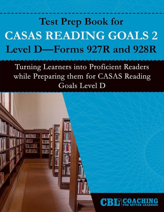 Test Prep Book for CASAS Reading Goals 2 Level D-Forms 927R  ... - cover