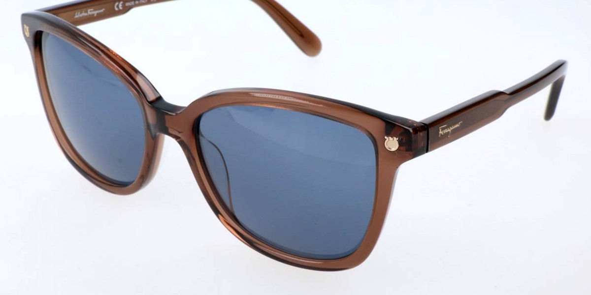 Ferragamo SF815S Brown 56/17/140 WOMAN Zonnebrillen