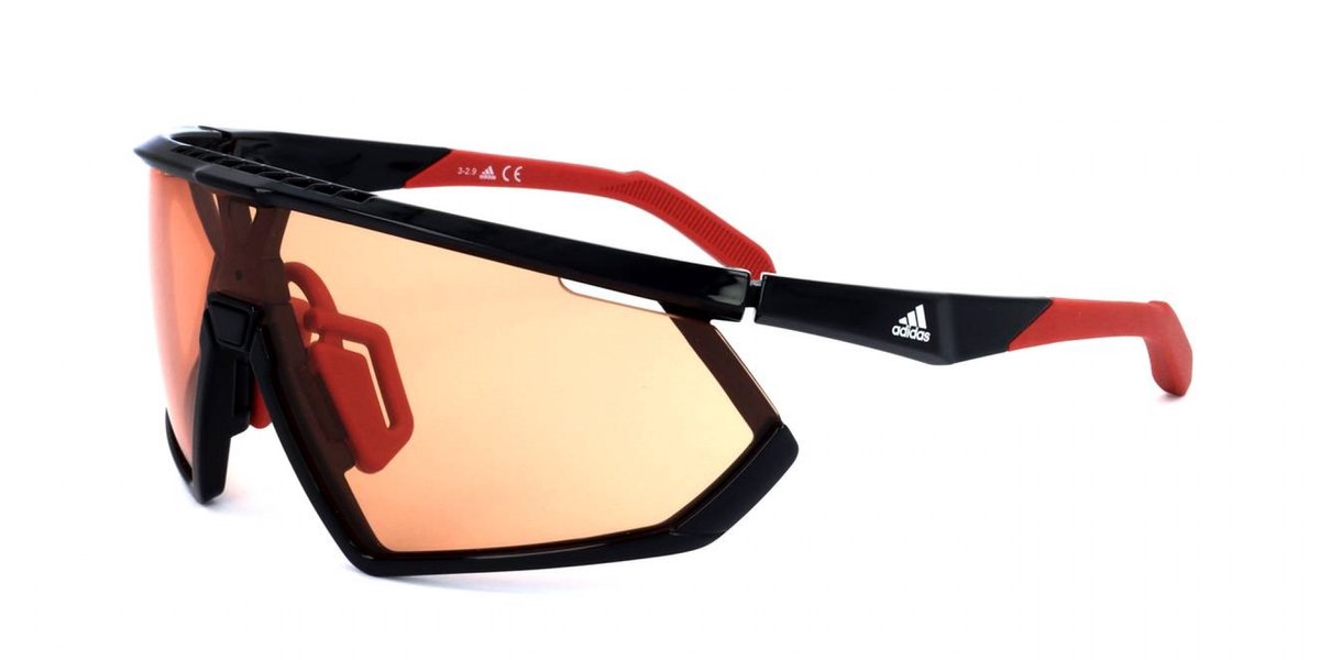 Adidas SP0001 Shiny black 0/0/135 MAN Zonnebrillen