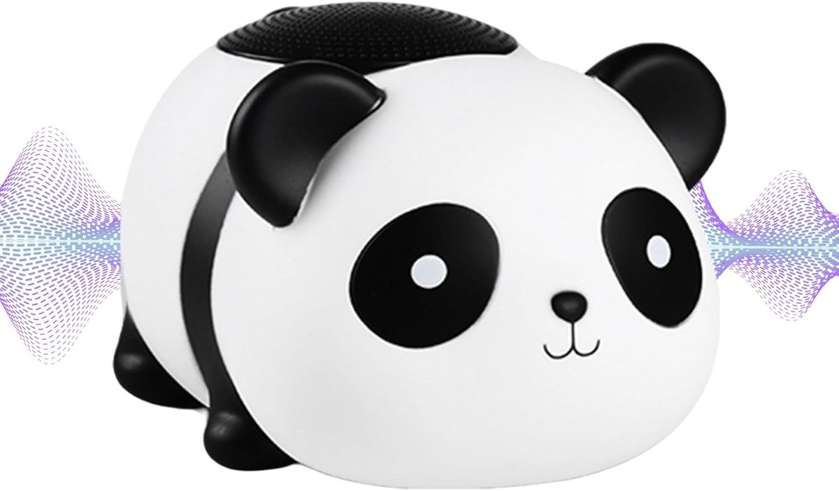 Draadloze Panda Luidspreker - Draagbaar Beeldje - Muziek Streamen - Stereo Geluidskwaliteit - 139 x 103 x 236 cm