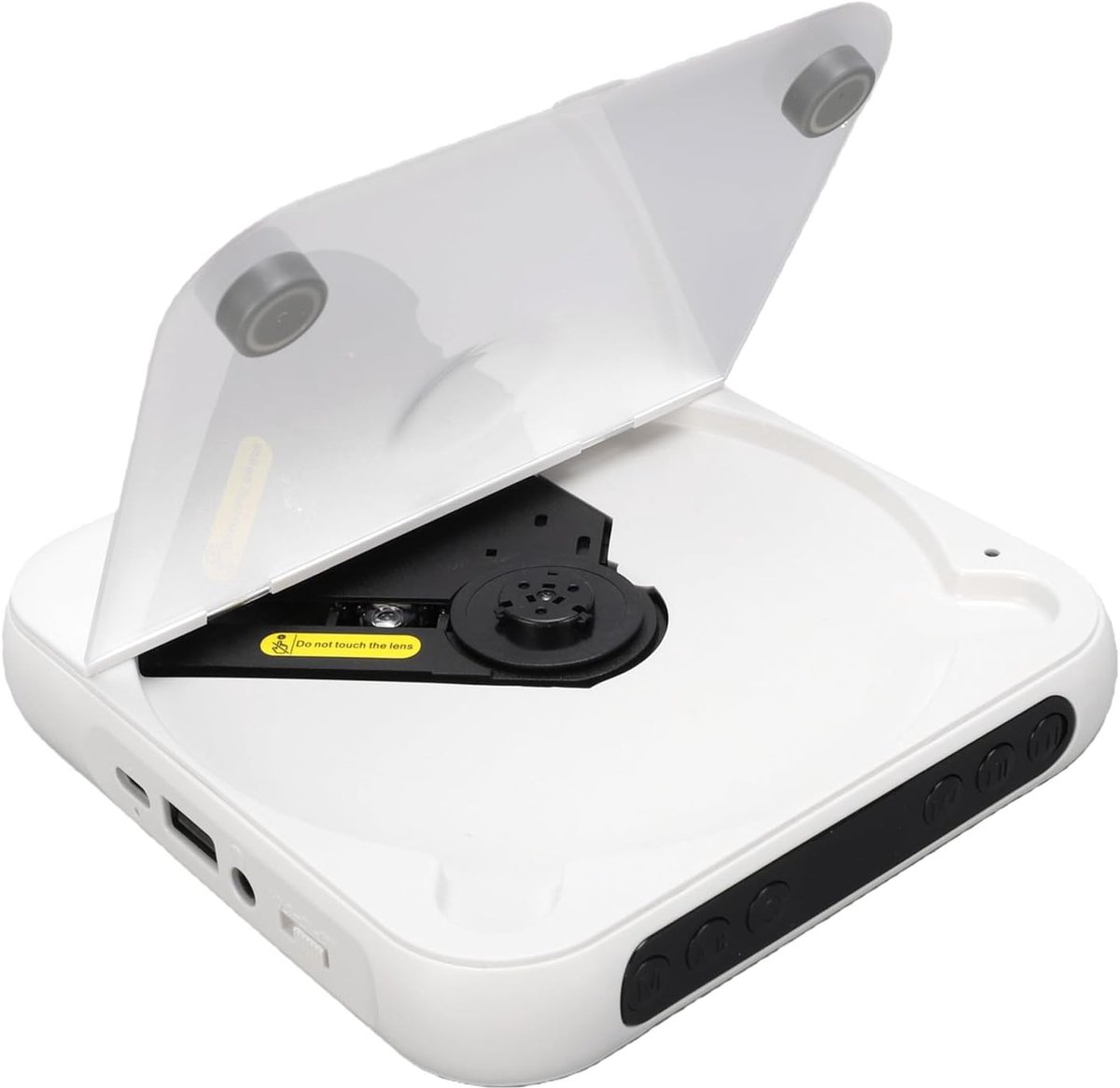 Draagbare CD Speler - Muziekspeler Bluetooth - Thuis Luisteren - Ingebouwde Radio - Compact Formaat