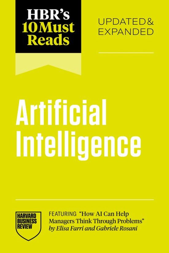 HBR's 10 Must Reads - HBR's 10 Must Reads on Artificial Inte ... - cover
