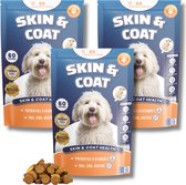 K9 Laboratories Huid & vacht Supplement voor honden - Hondensnoepjes - Omega 3 Hond - Bij Vacht & Huidproblemen - Gezonde Hondensnacks - Tegen jeuk en haaruitval - 180 Stuks