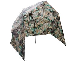 Ultimate 50'' Storm Brolly Camo (Inc. haringen & tension poles) - Brolly