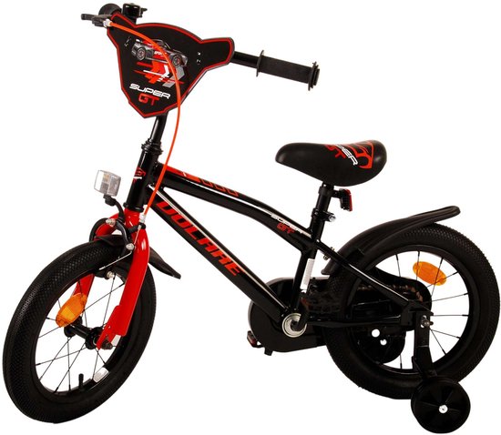 Volare Super GT Kinderfiets - Jongens - 14 inch - Rood — afbeelding 3