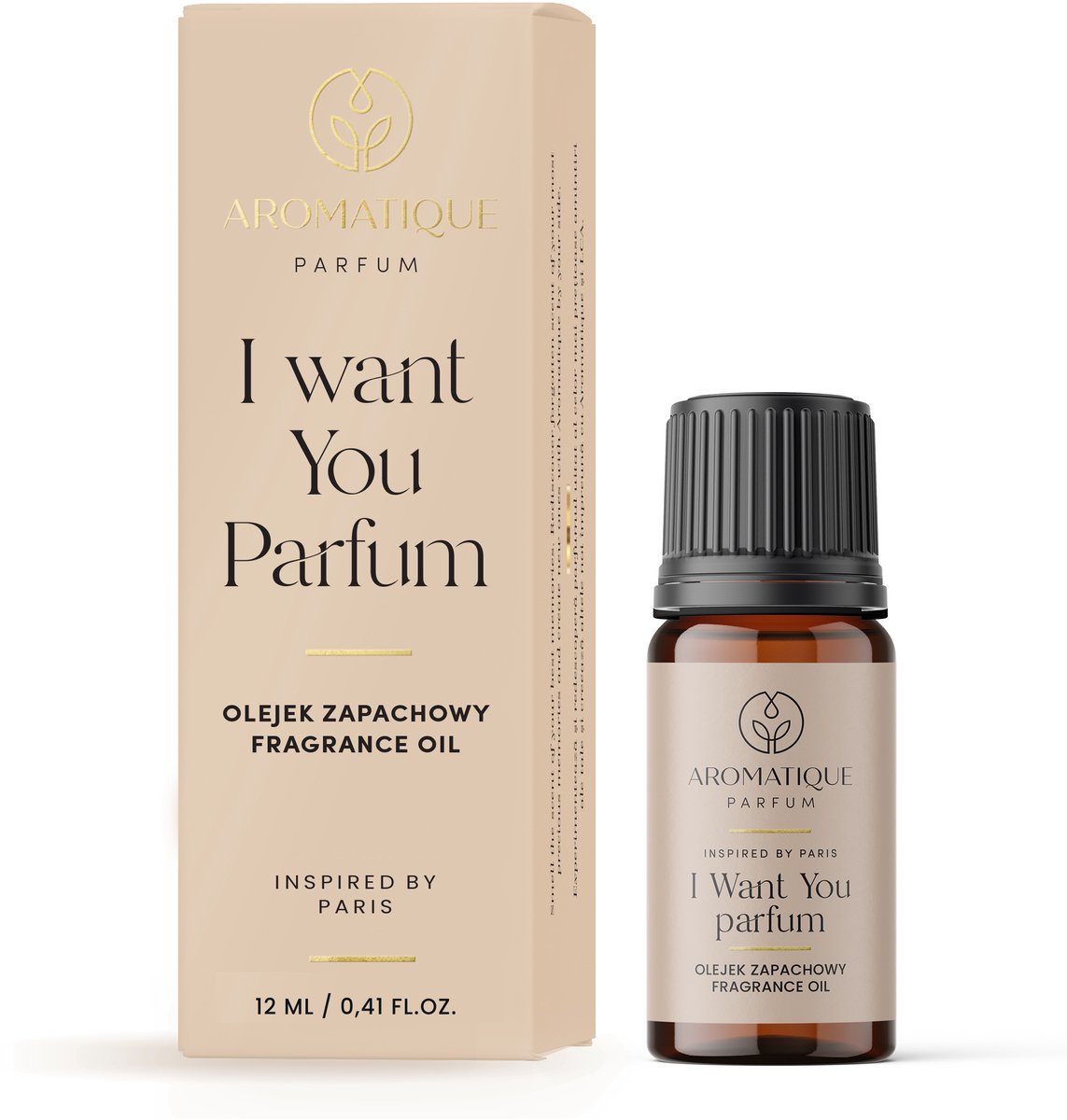 Aromatique - Geurolie - I want You - 12ml - Intensieve Bloemengeur