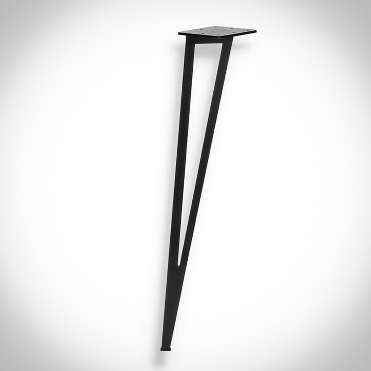 SEART GROUP - Meubelbeen - 71 cm - Zwart - Stalen Slim Ontwerp
