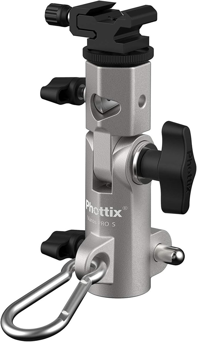 Flitser Paraplu Houder - Accessoire Camera - Studio Verlichting - Robuust Aluminium - 12.5 cm