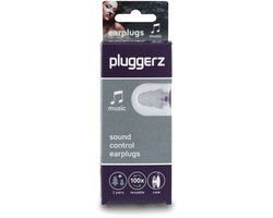 Pluggerz earplugs music - Oordoppen voor muziekliefhebbers - Veilig genieten van muziek