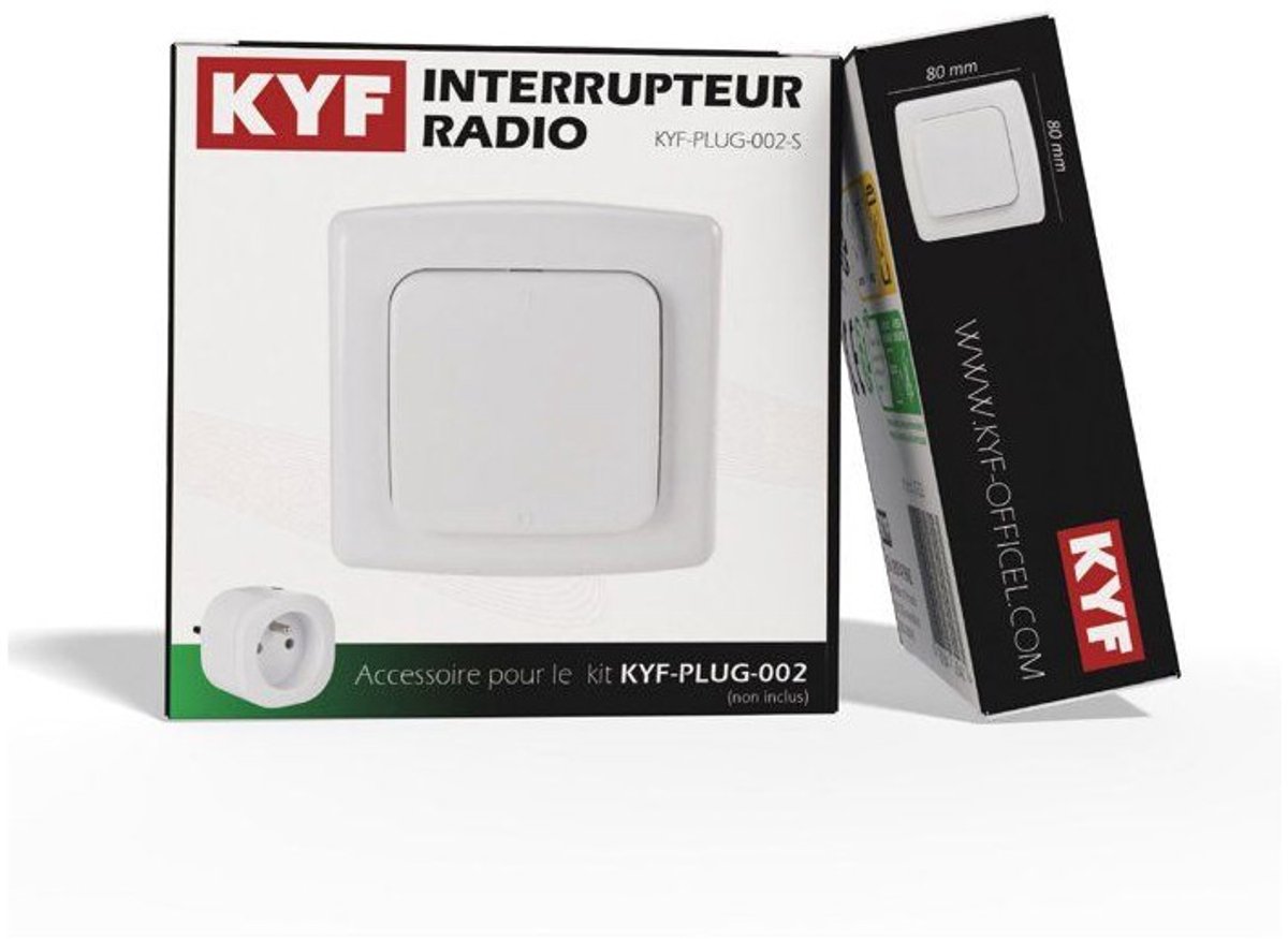 KYF – Interne schakelaar KYF-PLUG-001/003 – USB/USB-C – Energiemeter