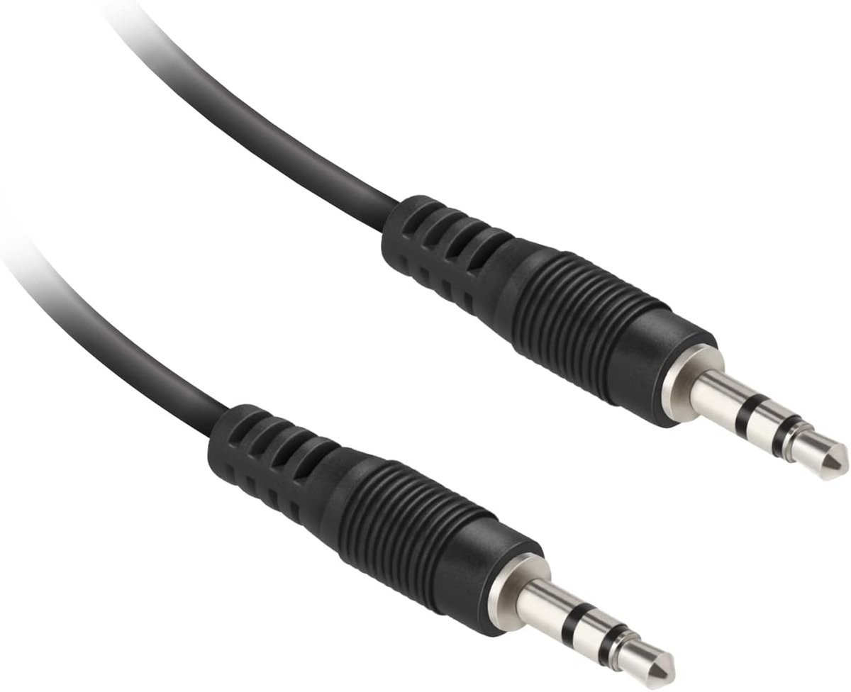 Stereo Audiokabel - AUX Kabel - Muziek Afspelen - Anti-kink Bescherming - 5 Meter