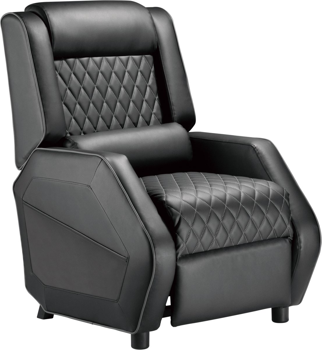 EWS Gamestoel met Voetsteun Zwart - EWS - €224,95