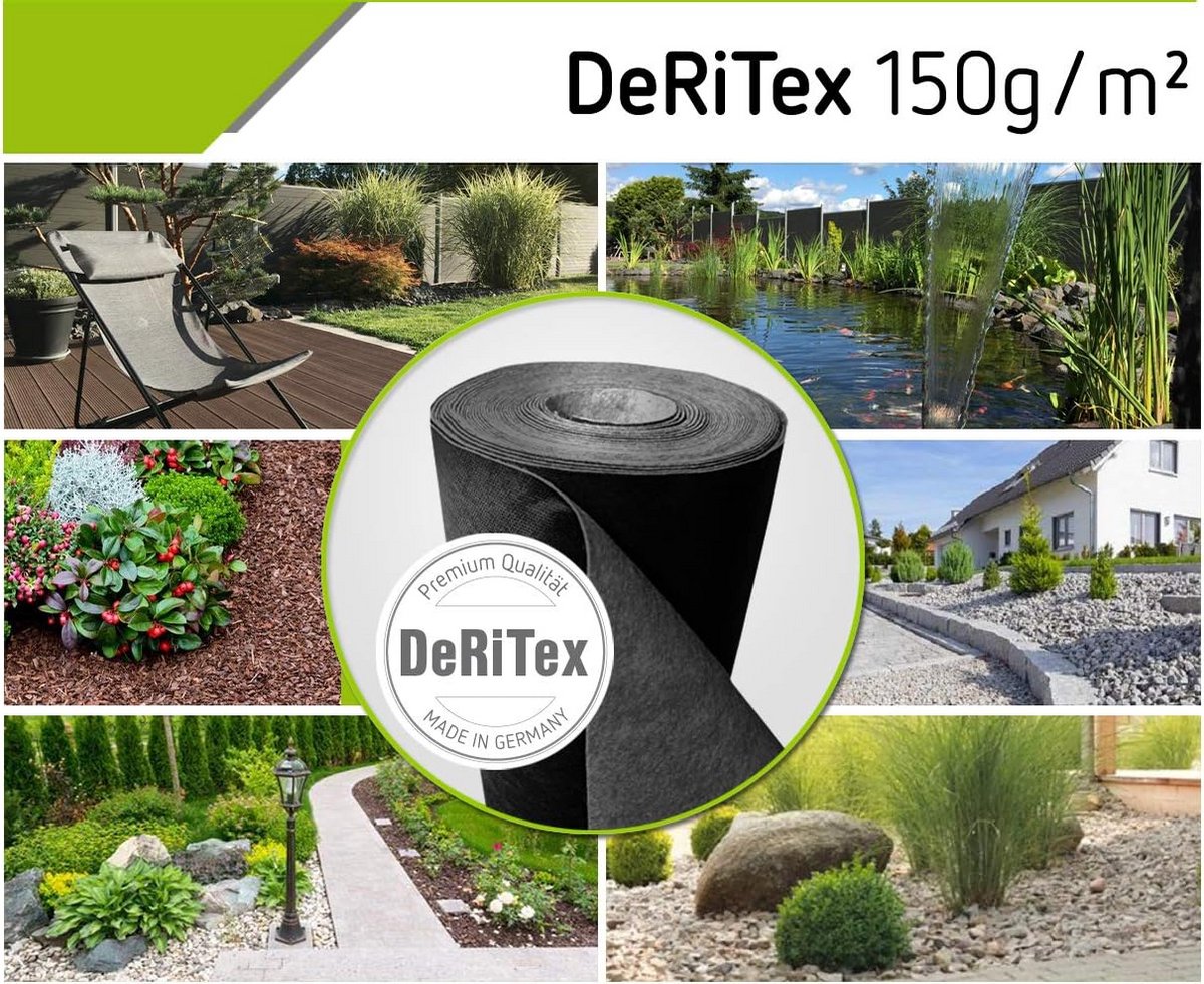 Onkruiddoek Premium - Weg met onkruid - Tuinonderhoud - 150 g/m² sterk - 50 m²