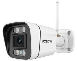 Foscam V8P Beveiligingscamera - 4K/8MP - Dual-band - WiFi - Camera met geluid- en lichtalarm - Wit