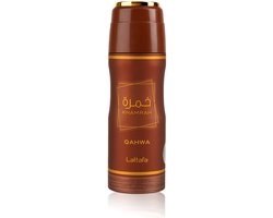 Lattafa Khamrah Qahwa Deodorant VAPO 200 ml (unisex)