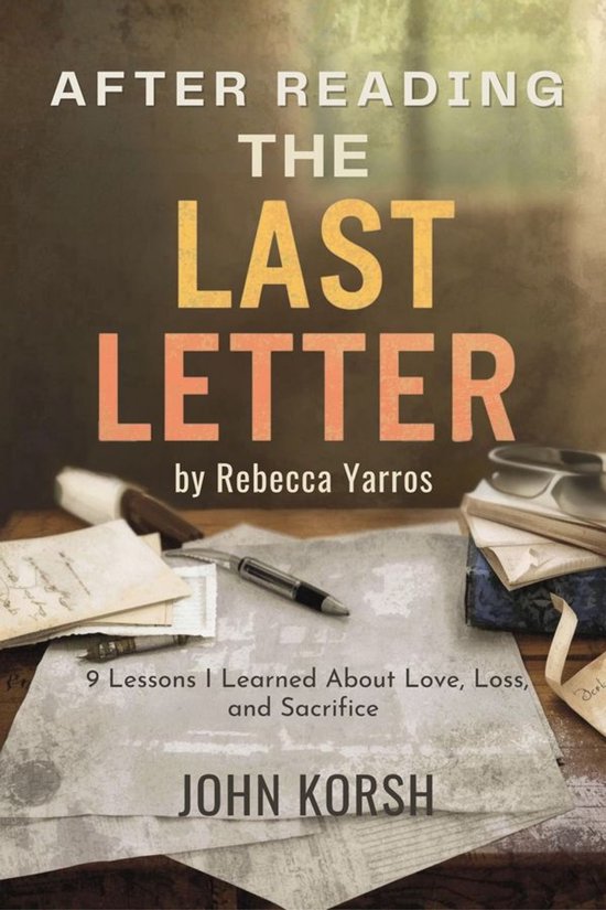 After Reading The Last Letter by Rebecca Yarros - cover