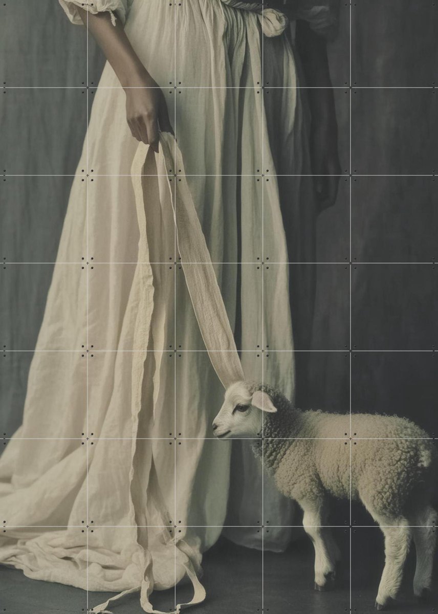 IXXI Uma, STUDIO HANNAH LEMHOLT - 100 x 140 cm - Gratis ophangtool - Grote wanddecoratie en posters - Naturalisme, Fotografie, Woonkamer, Slaapkamer