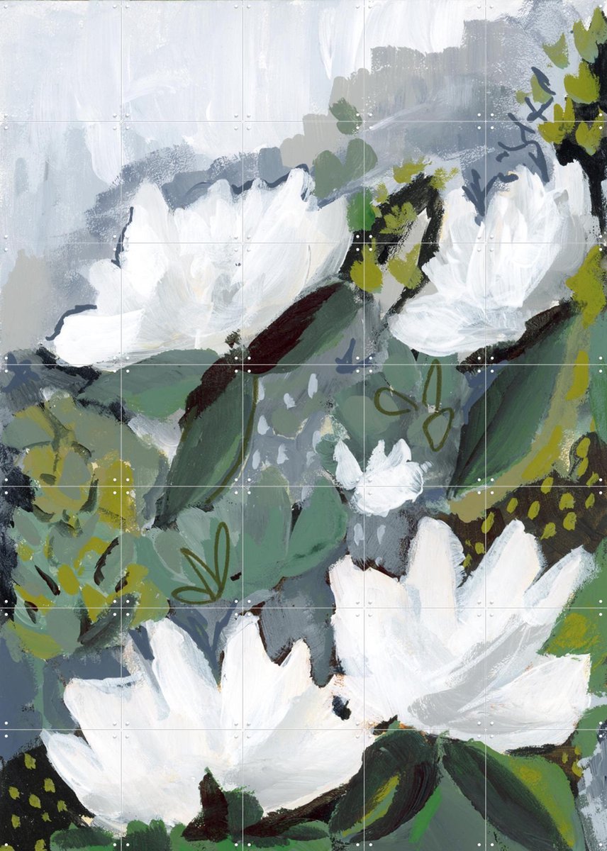 IXXI Cotswold Blossoms 1, Green Barn Studio - 100 x 140 cm - Gratis ophangtool - Grote wanddecoratie en posters