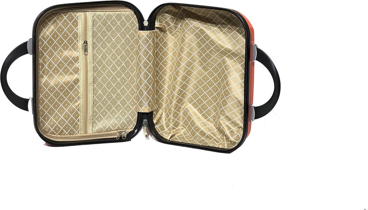 Middelgrote Cabinekoffer Set met of zonder Make-up Tas