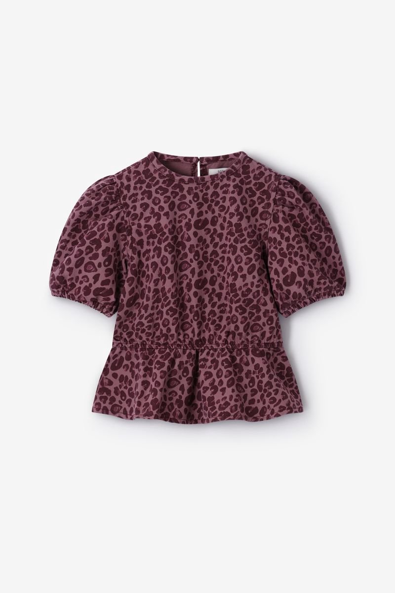 Sissy-Boy - Roze top met leopard print