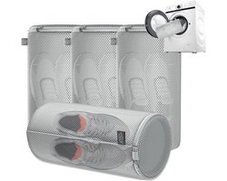 Wasmachine Zakken voor Sneakers en Schoenen - Beschermende Sneaker Wasmand 4 Stuks