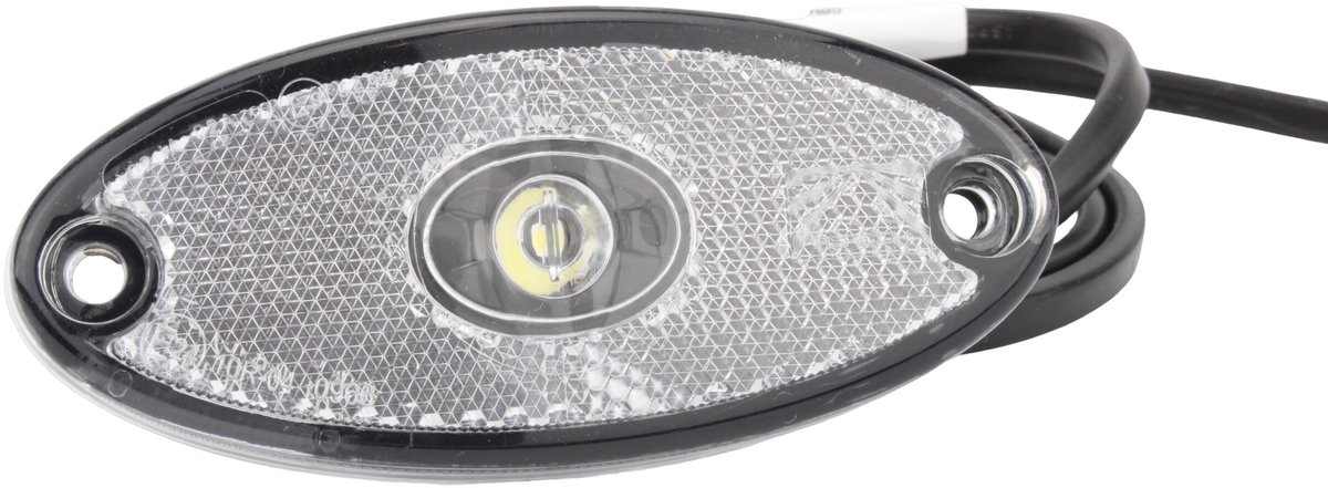 Aspöck Flatpoint 2 LED wit | Markeringslamp 12V | 31-6909-007