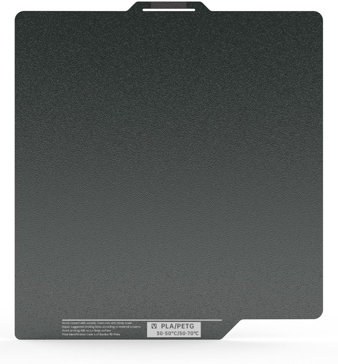 Flexibele Magnetische Bouwplaat Veerstaal 257x257 mm voor 3D-printer