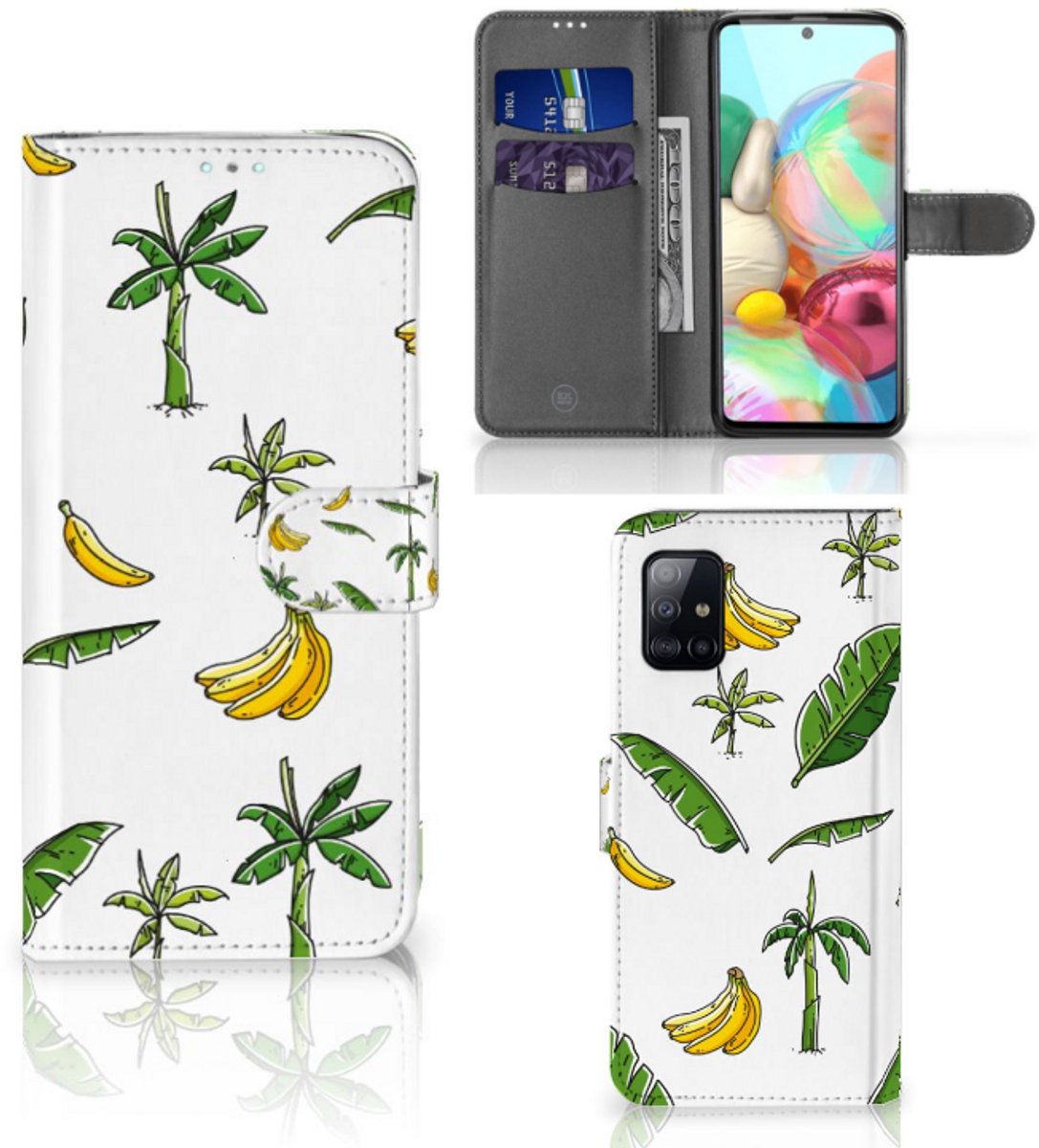 Samsung Galaxy A71 Hoesje Banana Tree