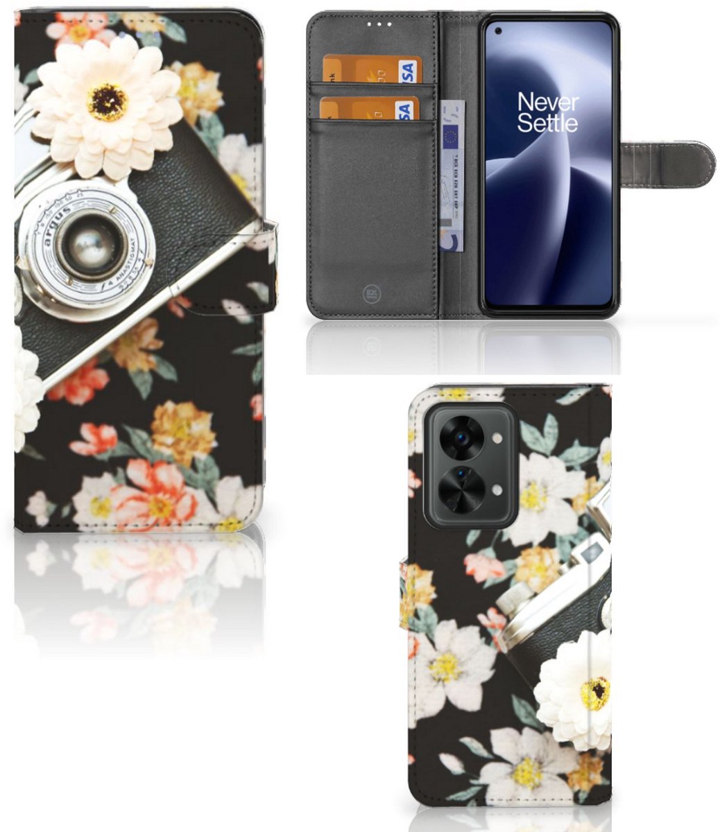 OnePlus Nord 2T Telefoonhoesje met foto Vintage Camera