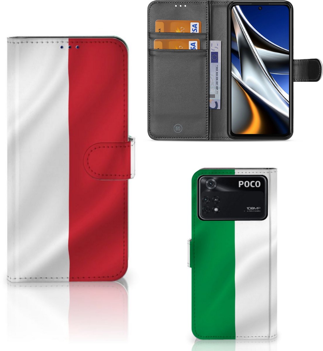 Xiaomi Poco X4 Pro 5G Bookstyle Case Italië