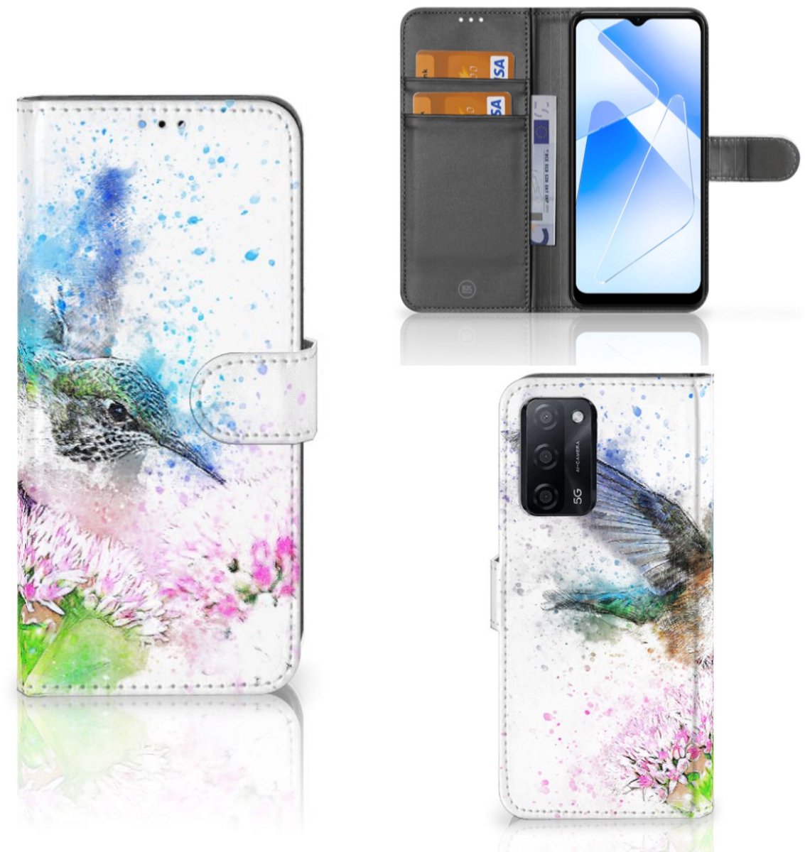 Hoesje OPPO A16/A16s/A54s Vogel