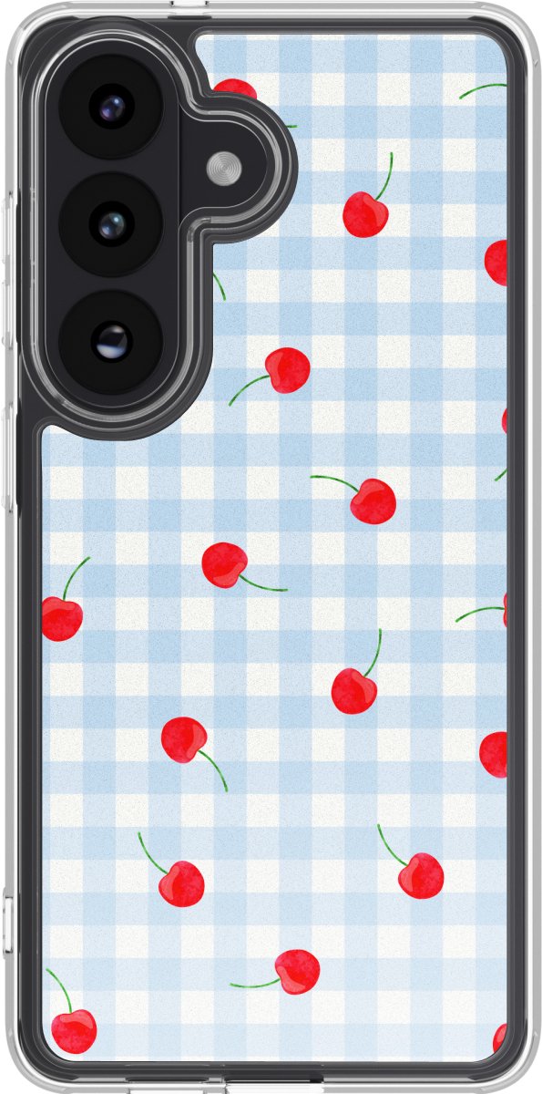imoshion Hoesje - Geschikt voor Samsung Galaxy S26 - Design hoesje - Cherry Check