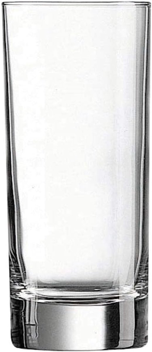 Longdrinkglazen Set van 6 - 290 ml Transparant Glas