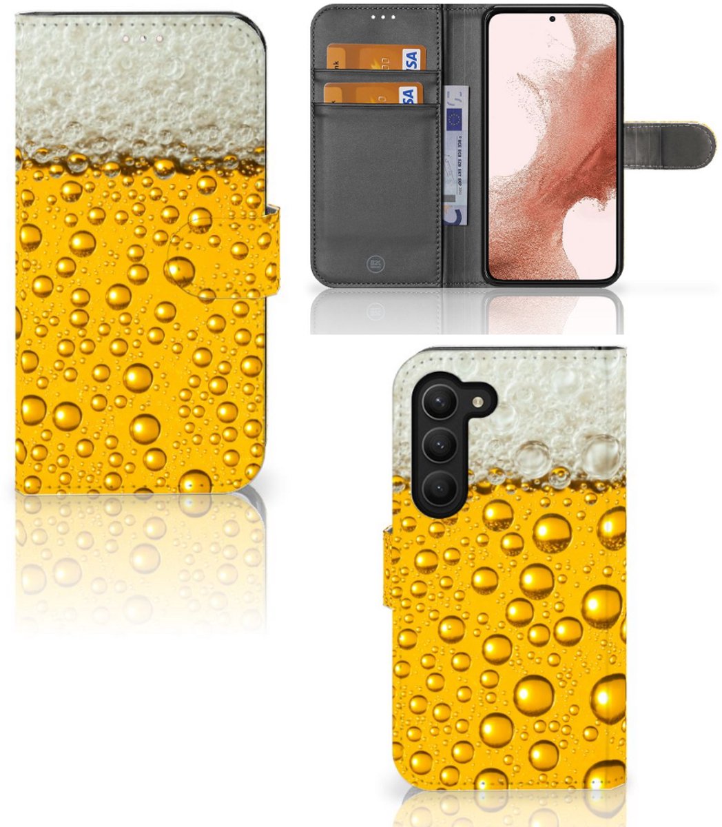 Boekhoesje voor Samsung Galaxy S23 Book Cover Bier