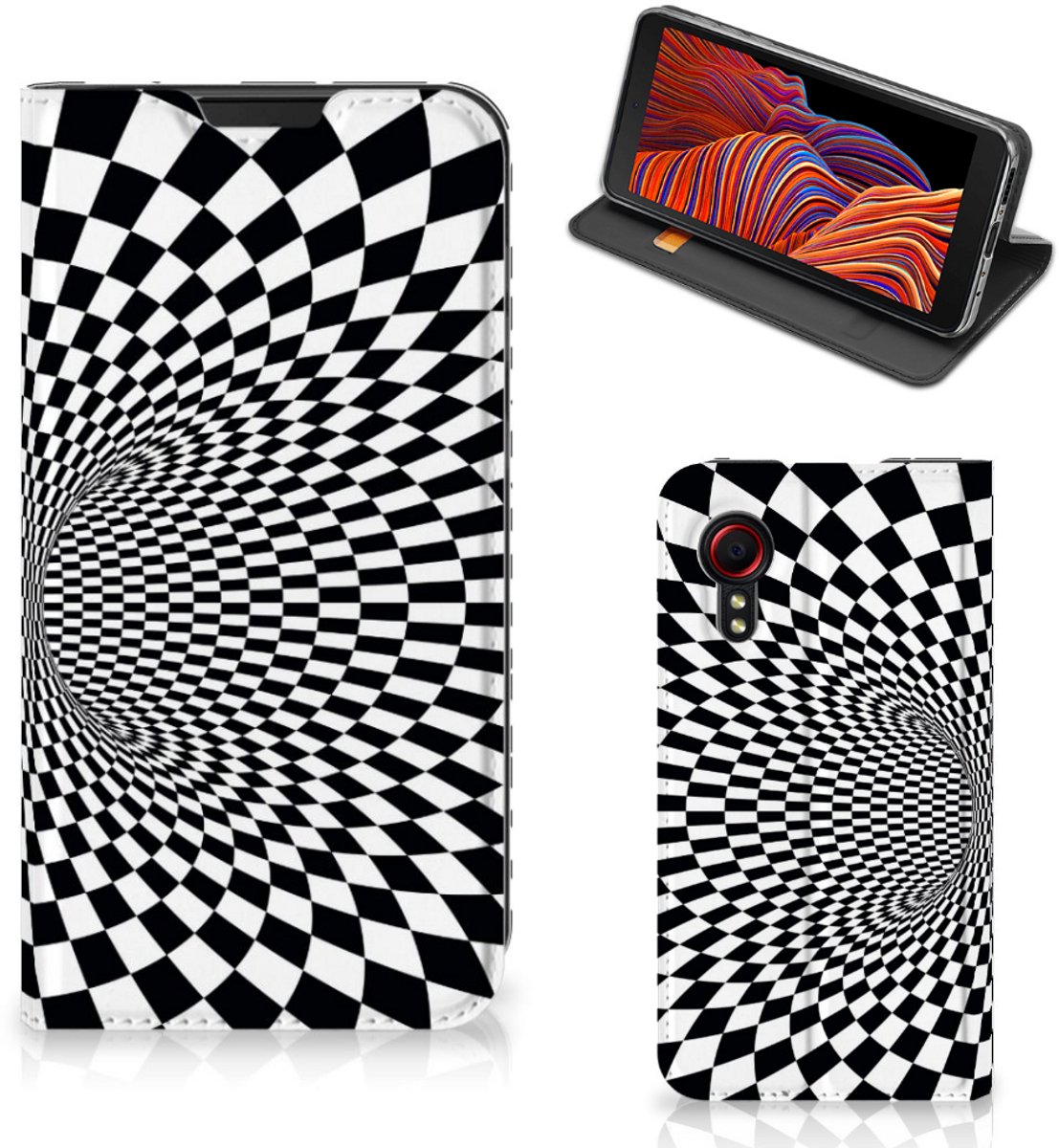 Samsung Galaxy Xcover 5 Stand Case Illusie