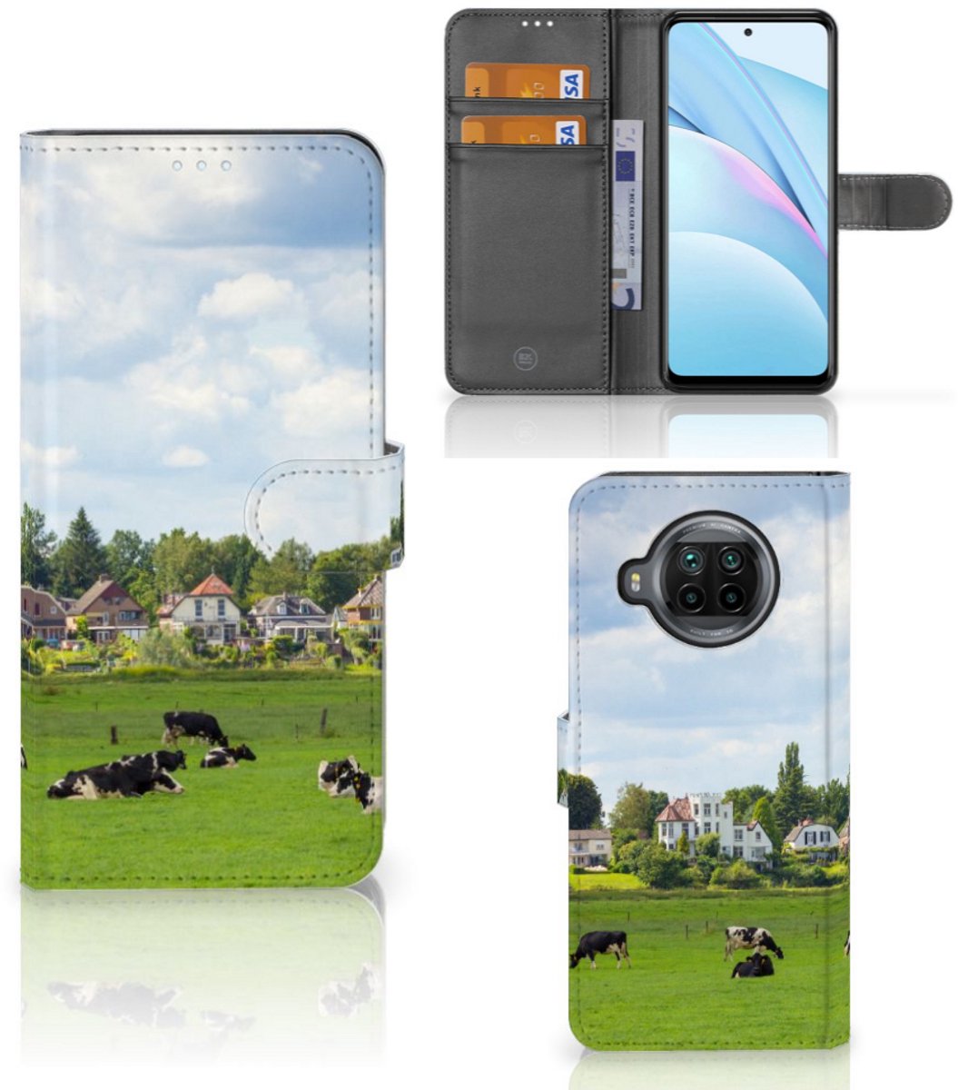 Xiaomi Mi 10T Lite Telefoonhoesje met Pasjes Koeien