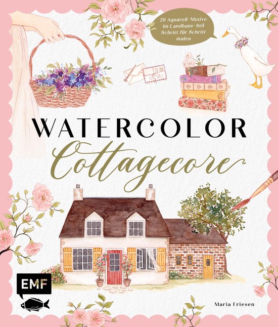 Watercolor Cottagecore - cover