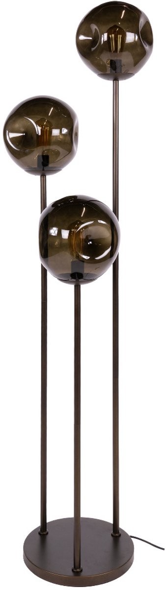 Fraaai - Archie vloerlamp 3L - Ø25 cm - bruin