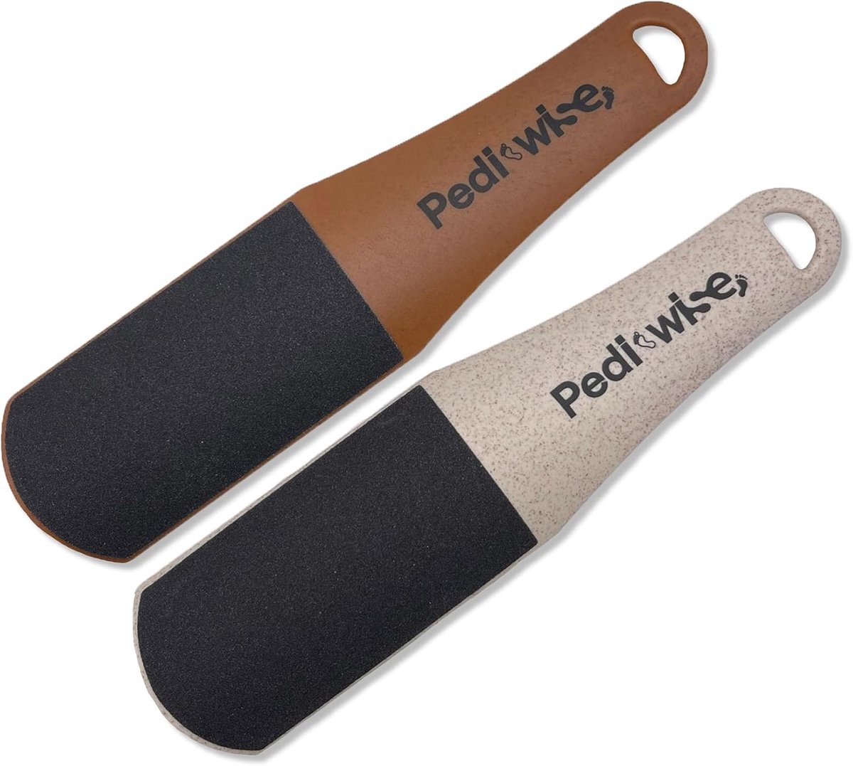 Professionele Dubbelzijdige Voetvijl voor Harde Huidverwijdering - Extra Groot Twin Pack