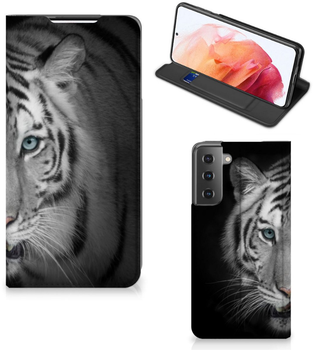 Samsung Galaxy S21 Hoesje maken Tijger