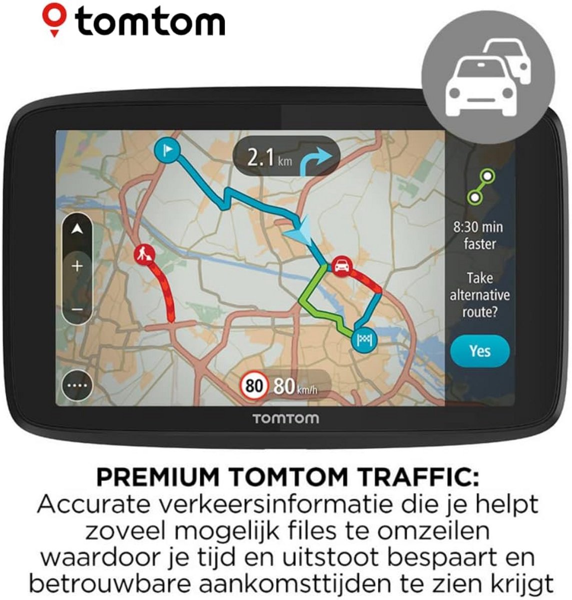 Navigatiesysteem 6 inch met Handsfree Bellen en Wi-Fi Updates - Kaarten van Europa – foto 6