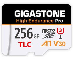 256GB Micro SD Kaart High Endurance Pro Series - Tot 100MB/s Snelheid, Compatibel met Dashcams