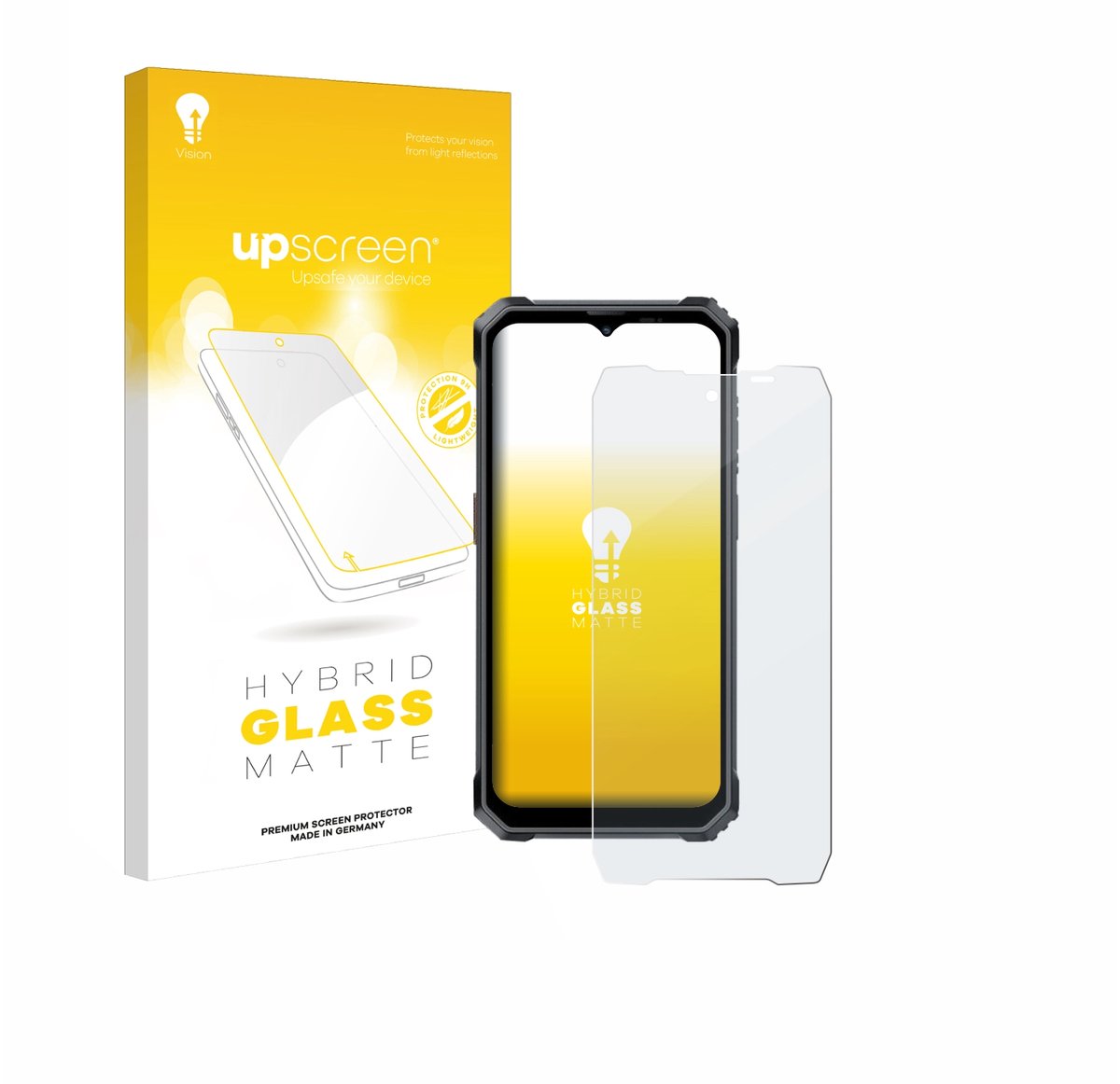 upscreen - Screenprotector voor Blackview BL7000 - Folie Beschermfolie Beschermglas matte