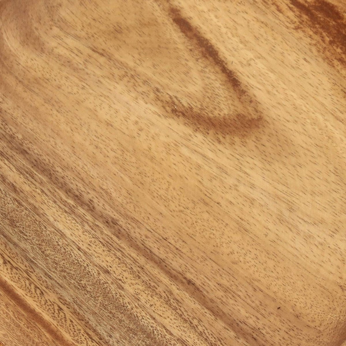 Ronde Houten Acacia Serveerschotel Diameter 25.4 cm